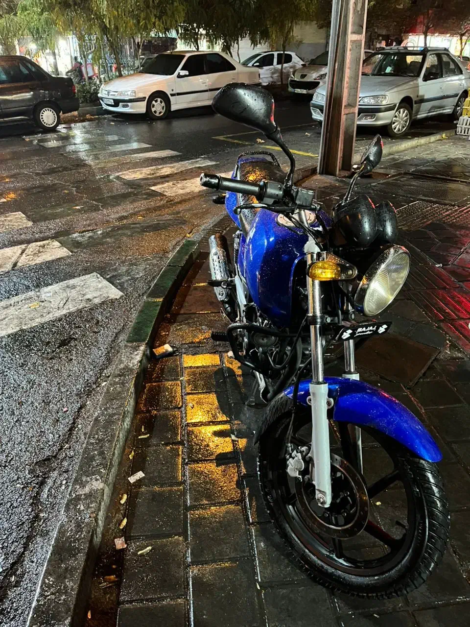 پالس آبی ۱۸۰Dtsمدل۸۹|موتورسیکلت|تهران, دهم فروردین|دیوار