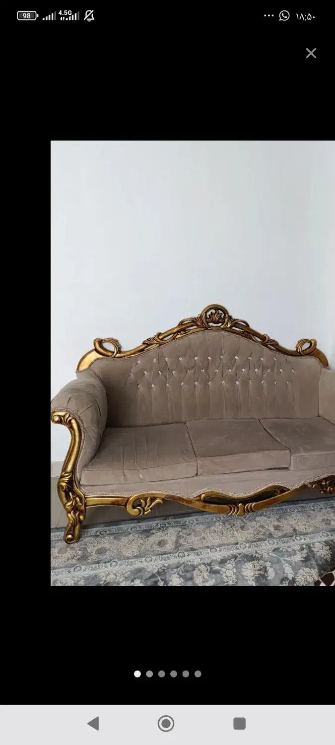 مبل پنج نفره|مبلمان خانگی و میز عسلی|فردیس, فرامرزیه|دیوار