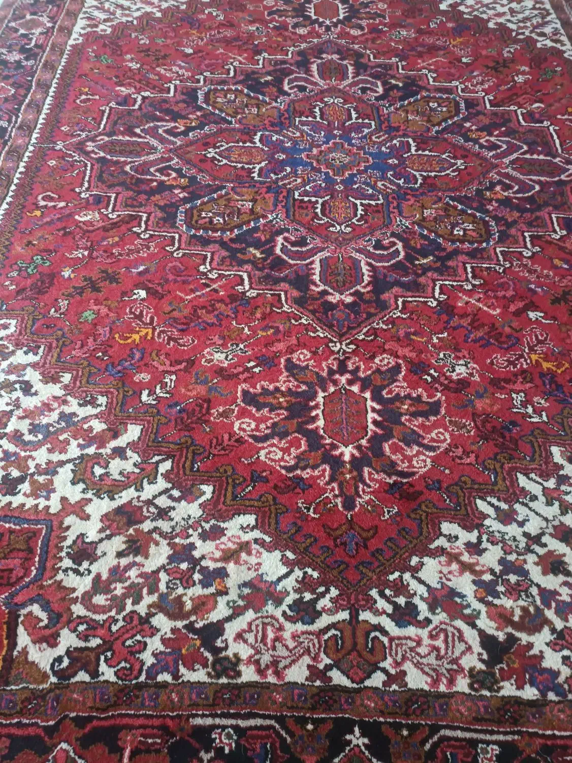 فرش دستباف ضخیم ۹متری|فرش|تبریز, |دیوار