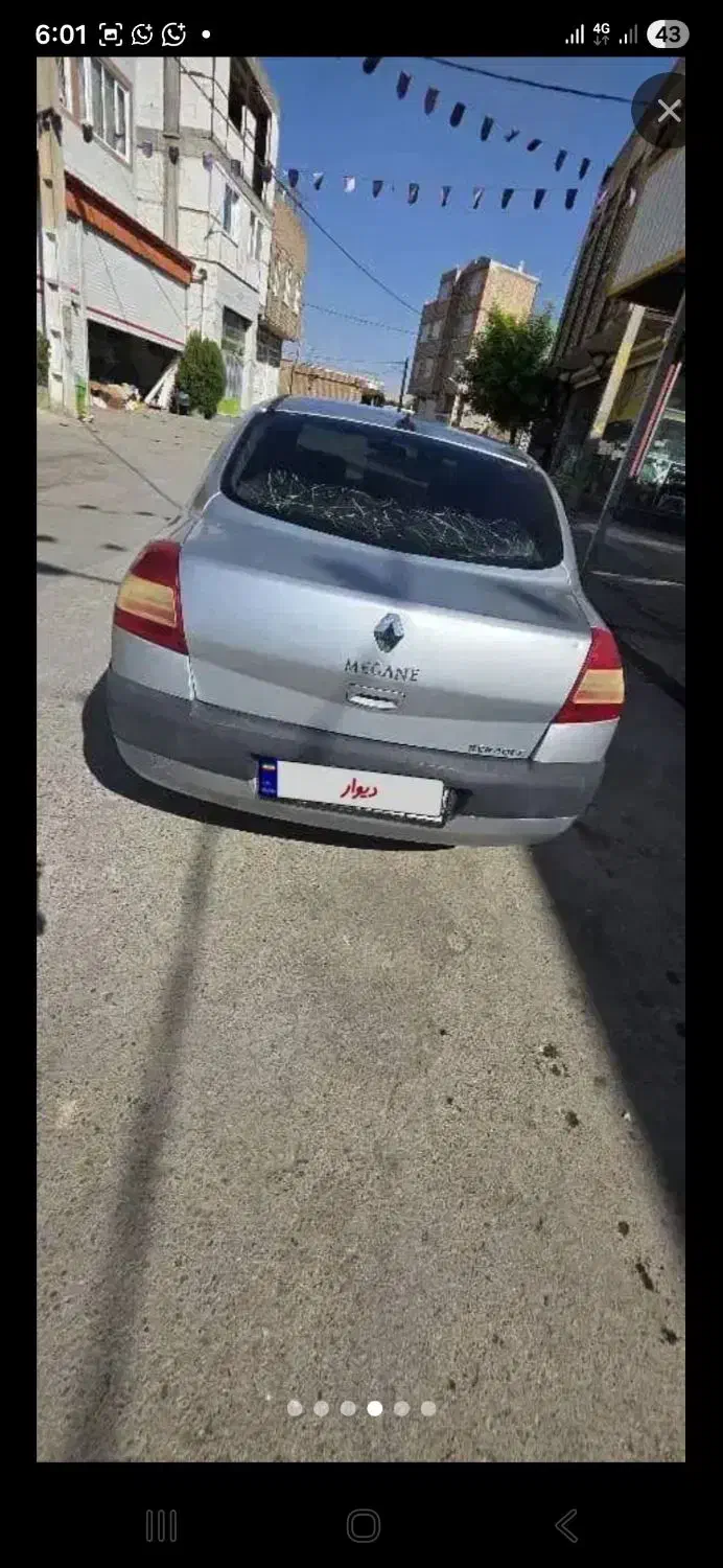 مگان ۸۷|خودرو سواری و وانت|مرند, |دیوار