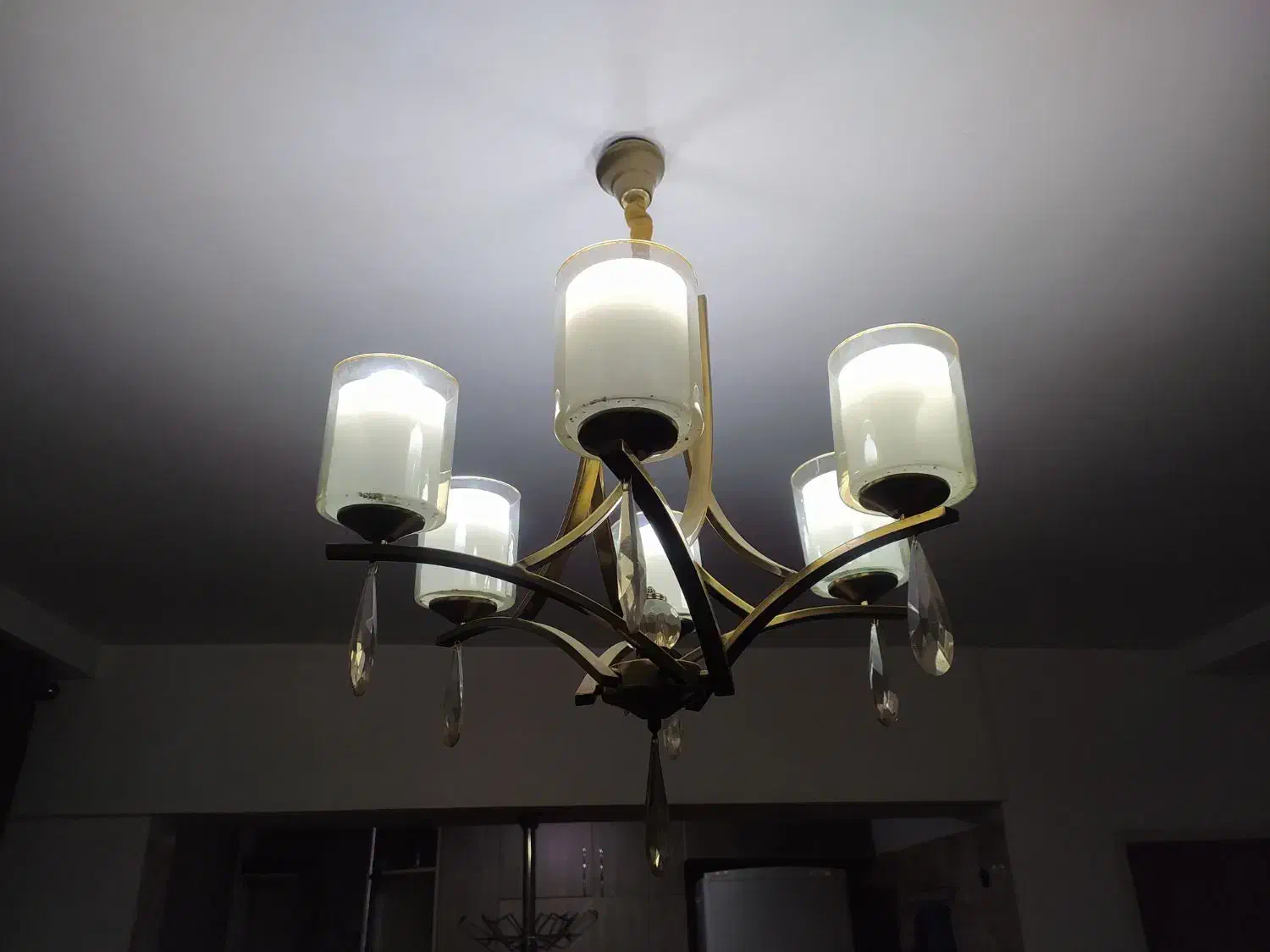 لوستر در حد نو|لوستر و چراغ آویز|فردیس, نسترن غربی|دیوار