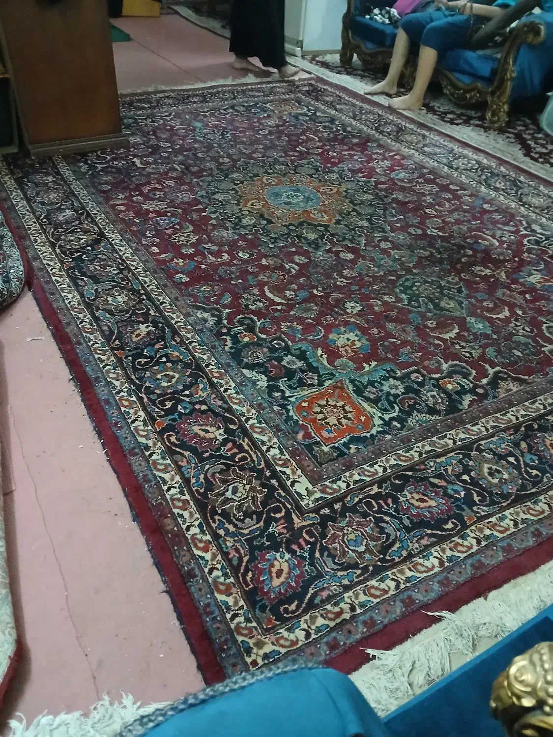 فرش ۹ متری دستبافت|فرش|فردیس, شهرک ۱۱۰|دیوار