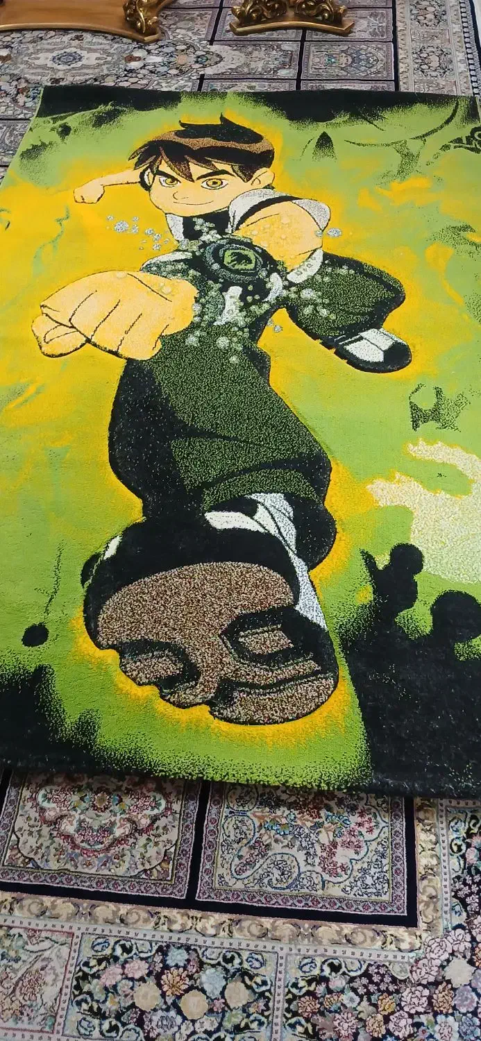 فرش ۴ متری طرح بن تن|فرش|کرج, فاز ۳ گوهردشت|دیوار