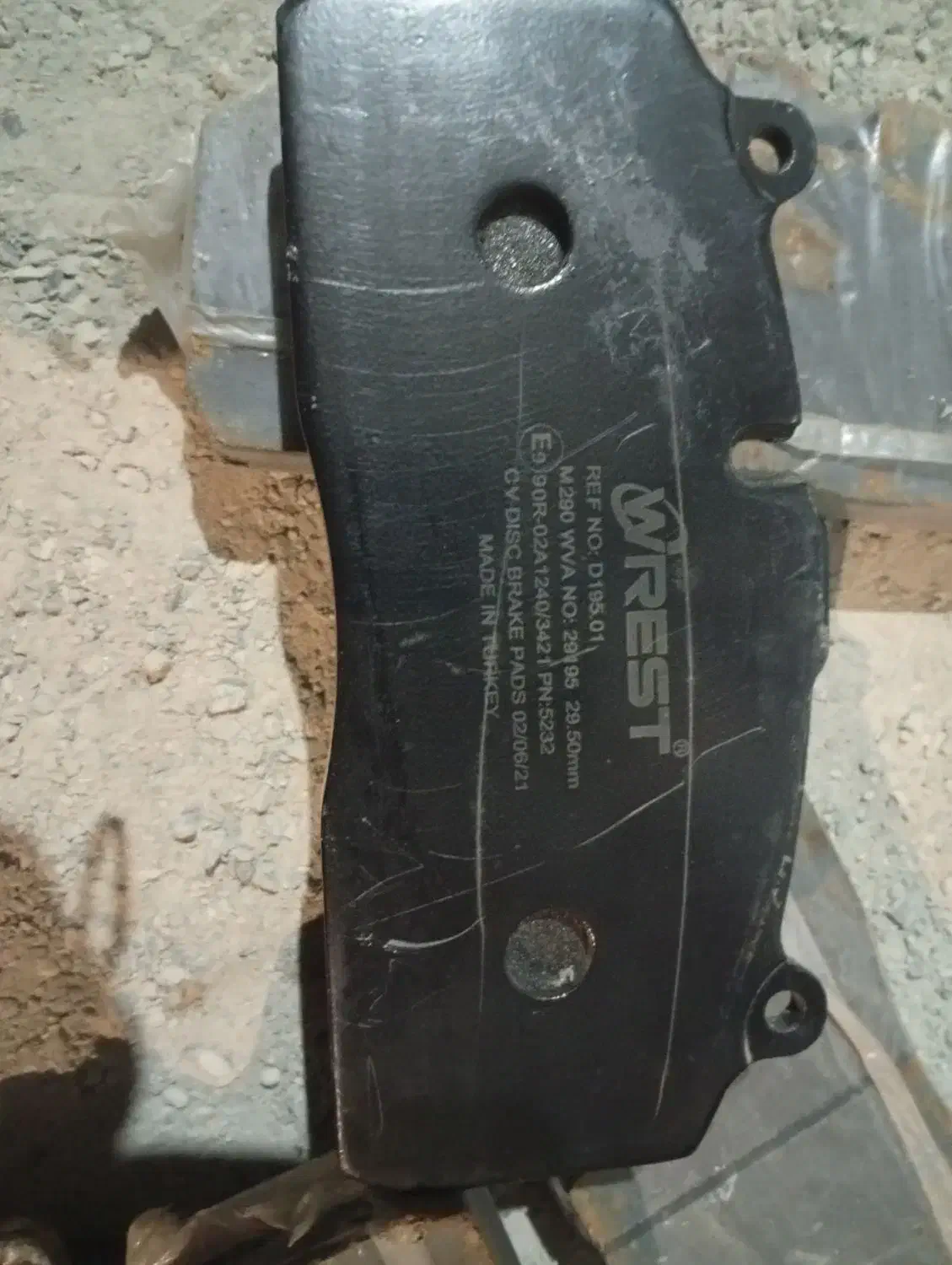 لنت ترمز تریلی مارک wrestمال محور saf|قطعات یدکی و لوازم جانبی|چهاردانگه (تهران), |دیوار