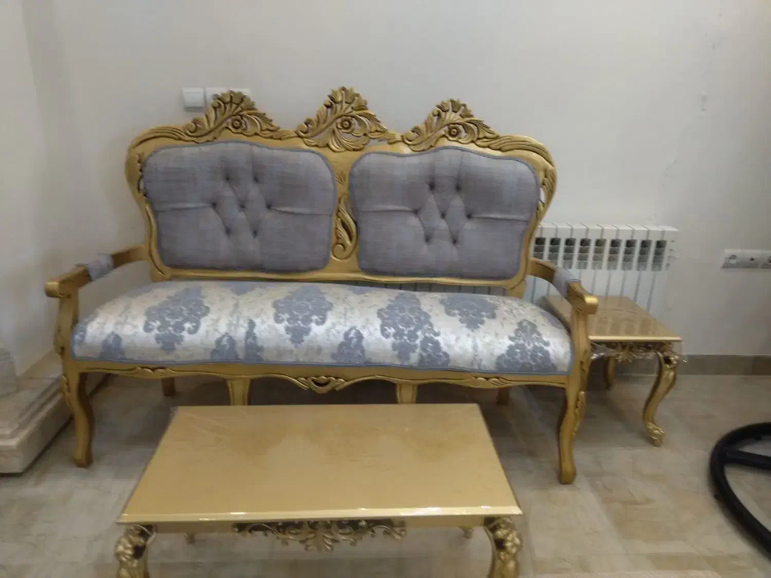 مبل سلطنتی 9 نفره|مبلمان خانگی و میز عسلی|بیرجند, |دیوار