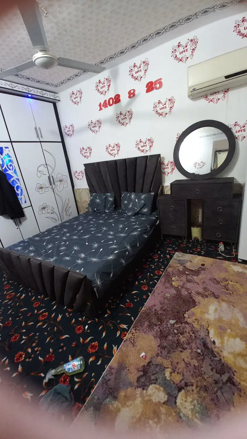 تخت خواب|تخت و سرویس خواب|اهواز, ملاشیه|دیوار