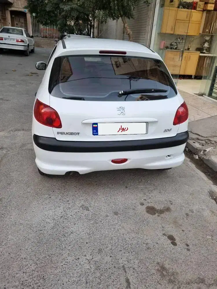 پژو ۲۰۶ تیپ ۳ TUT|خودرو سواری و وانت|پاکدشت, پاکدشت (مامازند)|دیوار