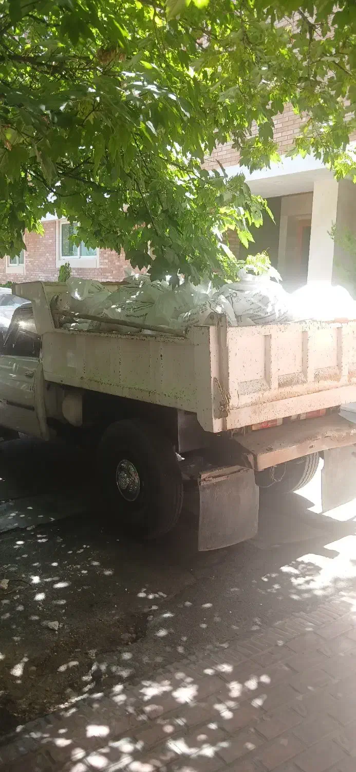 حمل نخاله ناخاله ماسه شسته سیمان آجر نیسان کمپرسی|خدمات حمل و نقل|شیراز, پانصد دستگاه ارتش|دیوار