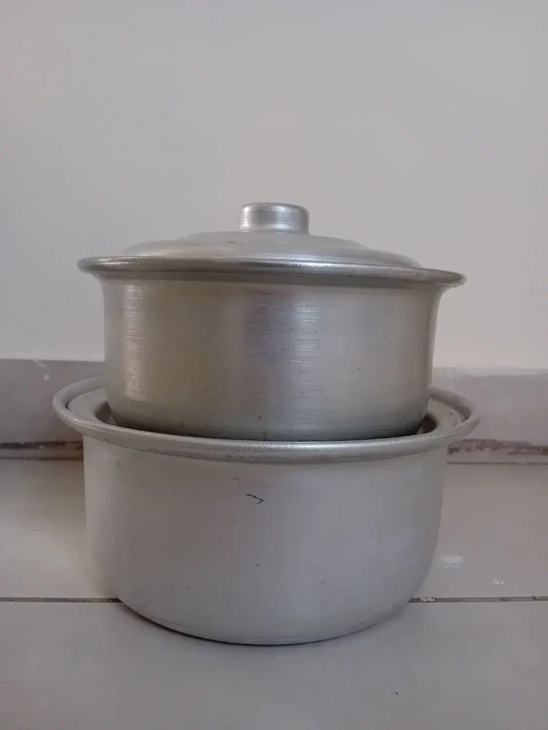 قابلمه روحی و آبکش روحی قدیمی|ظروف پخت‌وپز|فردیس, سرحد آباد|دیوار