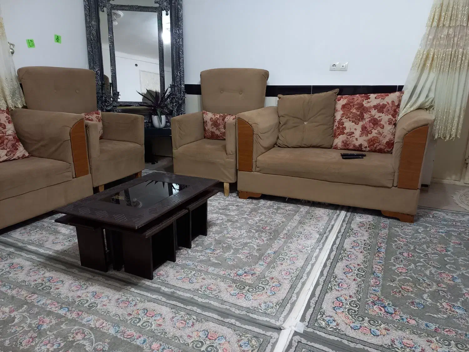 مبل 7 نفره|مبلمان خانگی و میز عسلی|بانه, |دیوار