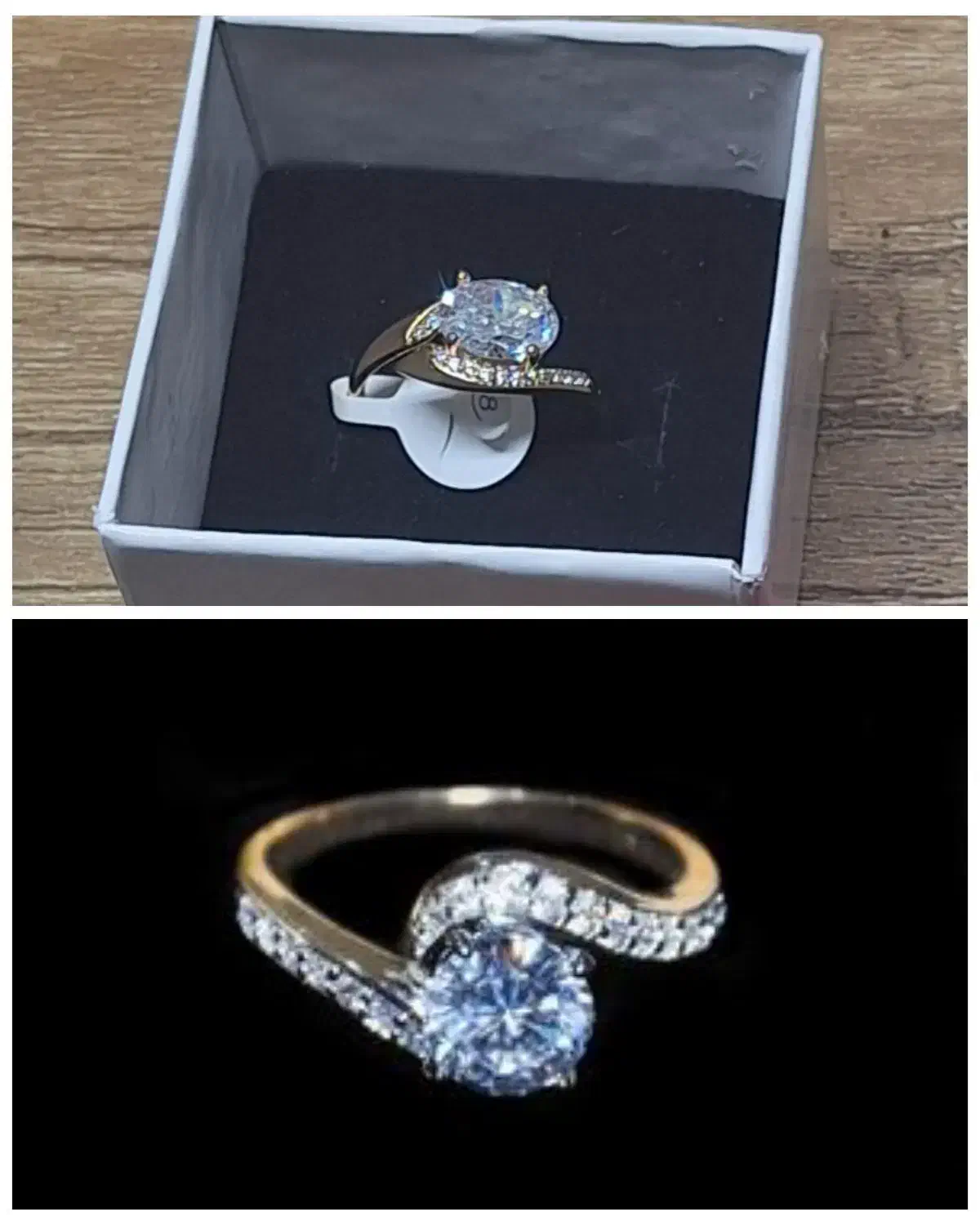 انگشترنگین سفید|بدلیجات|آبیک, |دیوار