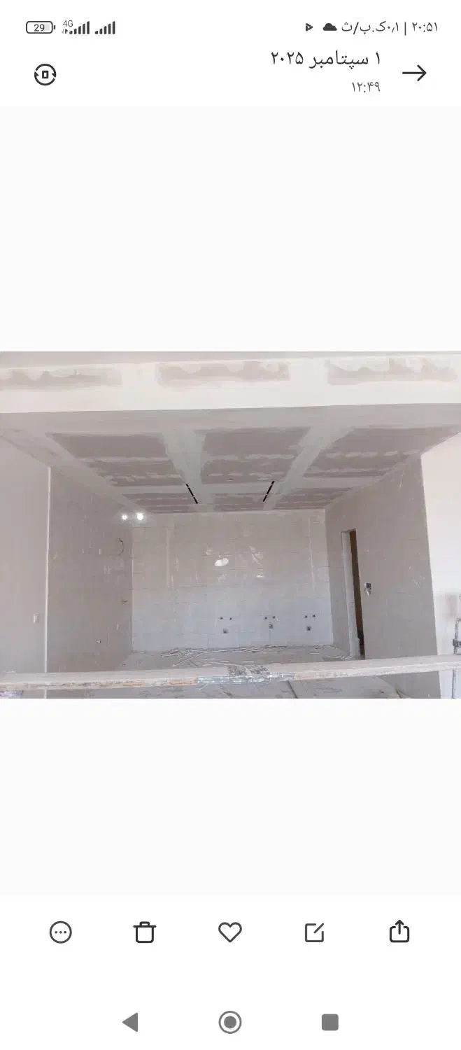 نقاشی ساختمان(بتونه کناف)|خدمات پیشه و مهارت|دورود, |دیوار