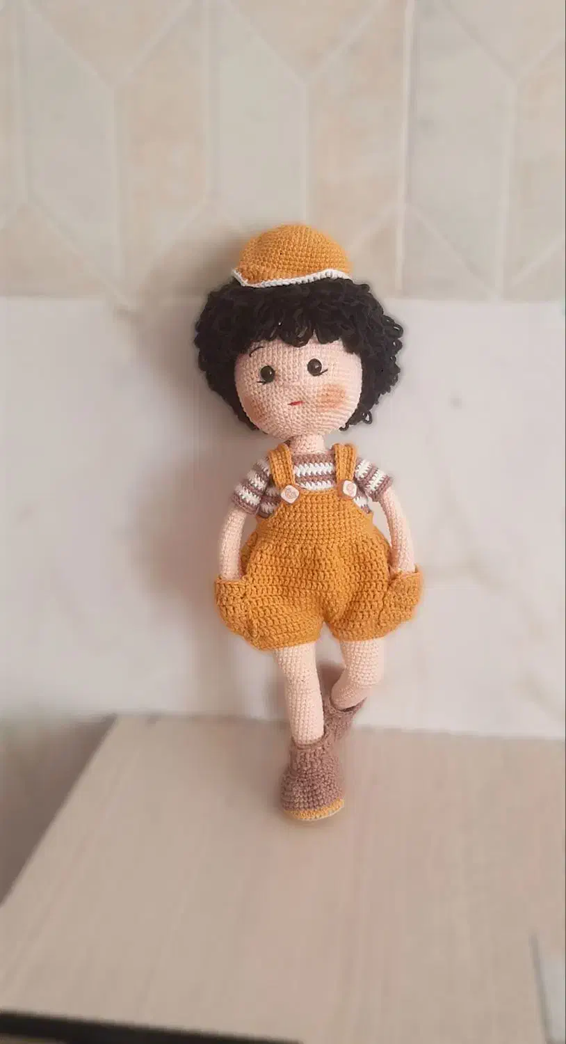 عروسک دست بافت پسر|اسباببازی|اصفهان, کوجان|دیوار