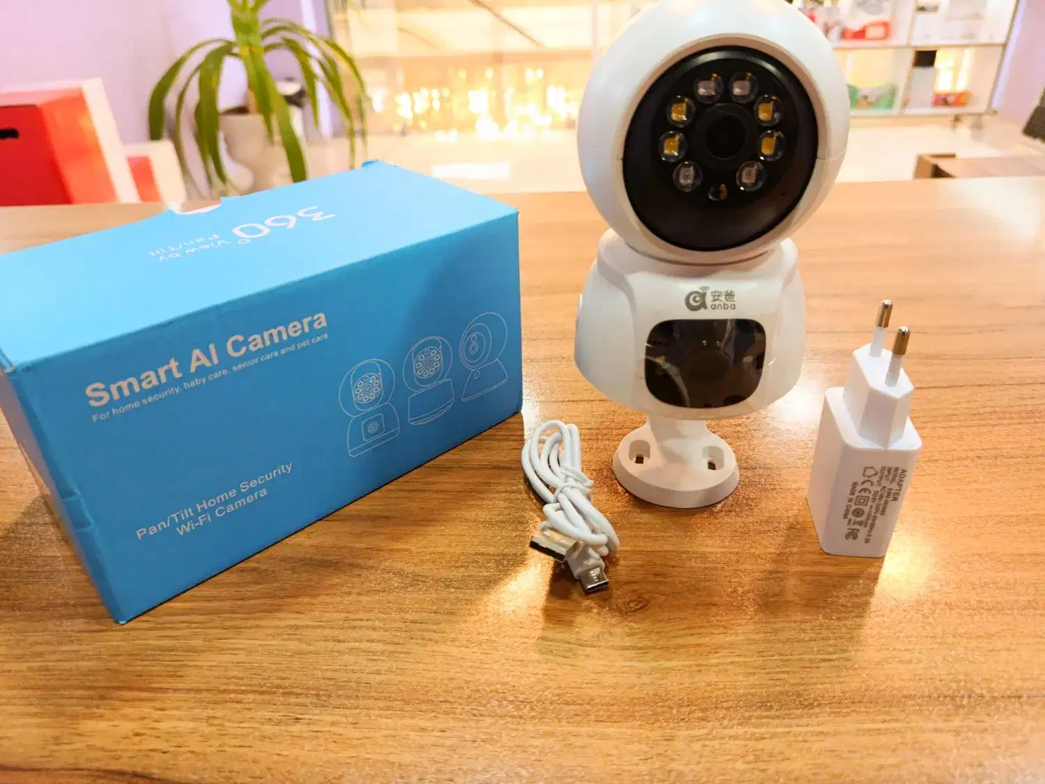 دوربین بی بی کم وایفای دو لنز|دوربین مداربسته|شیراز, سیاه سنگ|دیوار