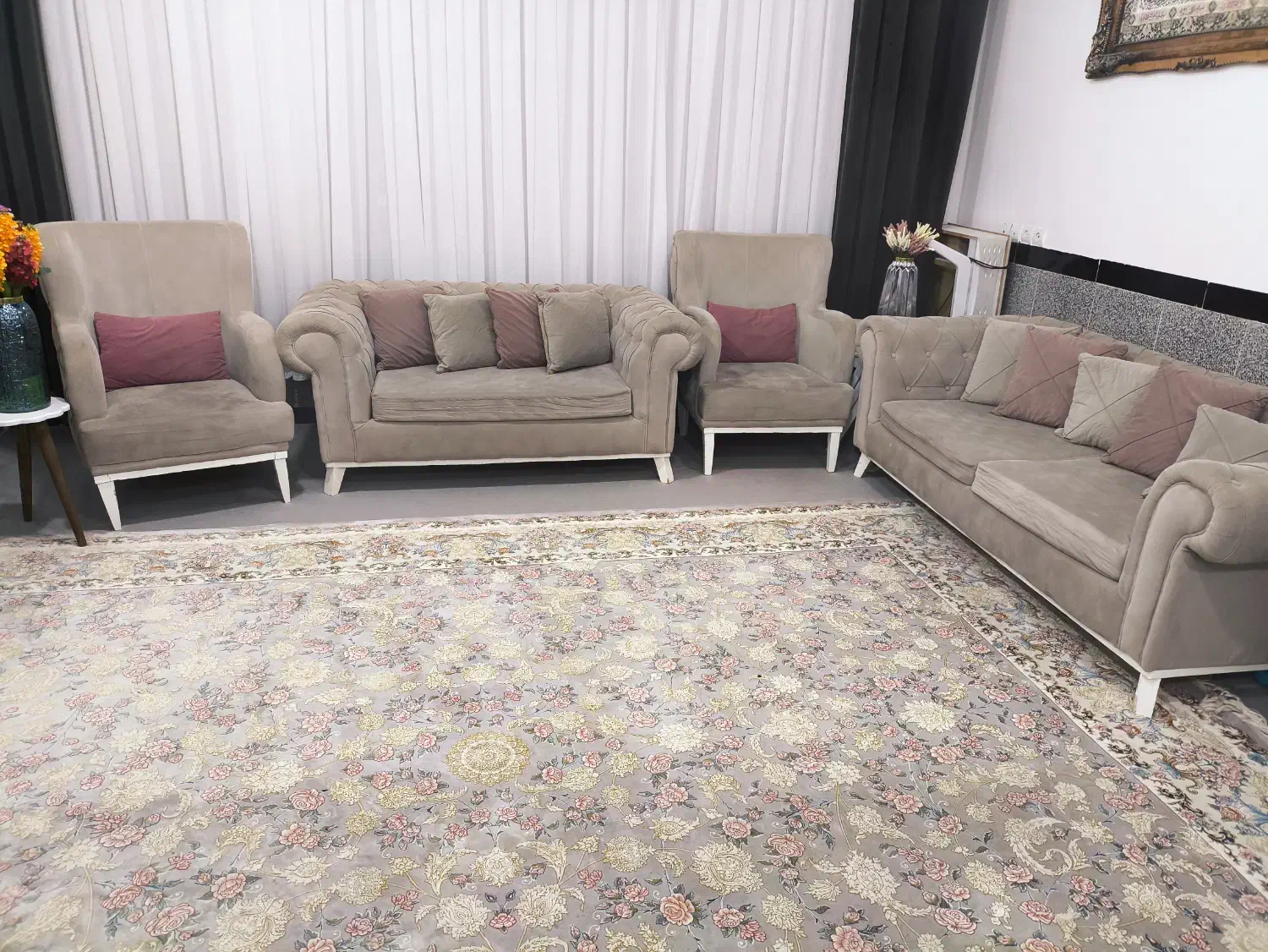 مبل و کوسن|مبلمان خانگی و میز عسلی|جوانرود, |دیوار