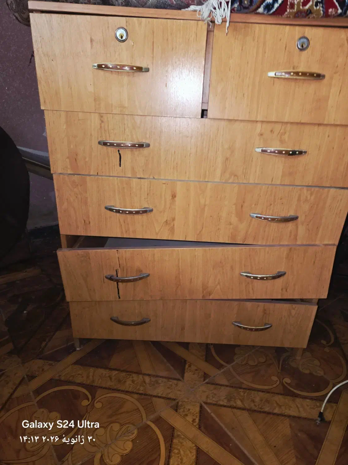 دراور ۶کشو|جاکفشی، کمد، دراور|رشت, سلیمانداراب|دیوار