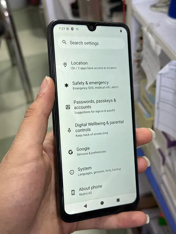 redmi a5 128gb|موبایل|شیراز, زند|دیوار
