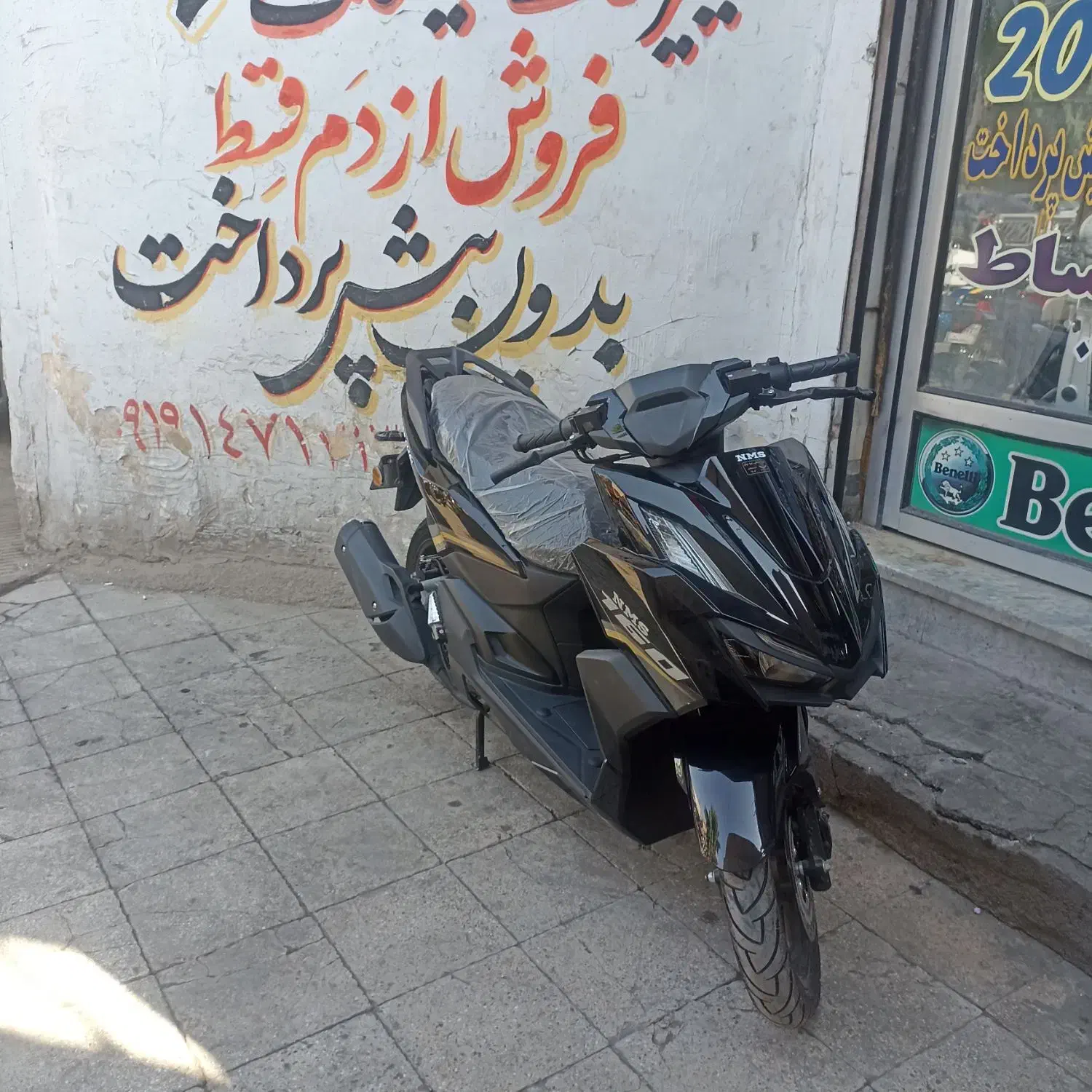 فروش ازدم قسط کلیک واریو گلکسی بوکسر|موتورسیکلت|قم, کیوانفر|دیوار