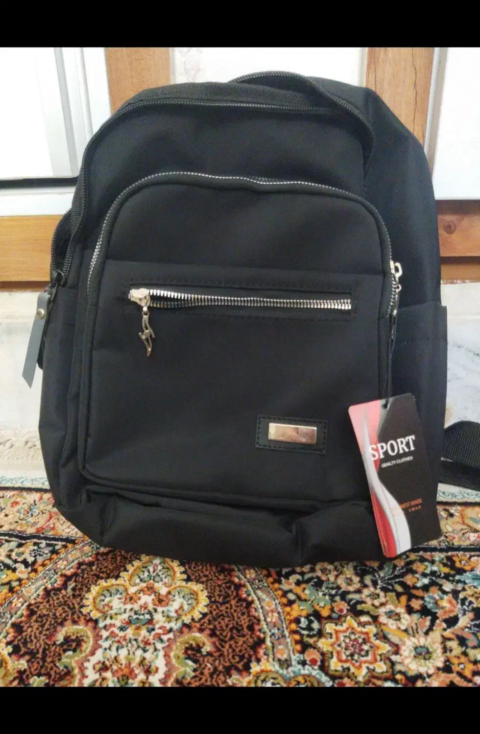 کوله مشکی دوجیب اسپرت|کیف، کفش، کمربند|بیرجند, |دیوار