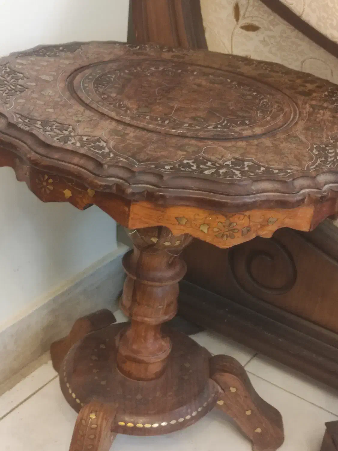 میز دست ساز ترکیه ای|مبلمان خانگی و میز عسلی|تبریز, |دیوار