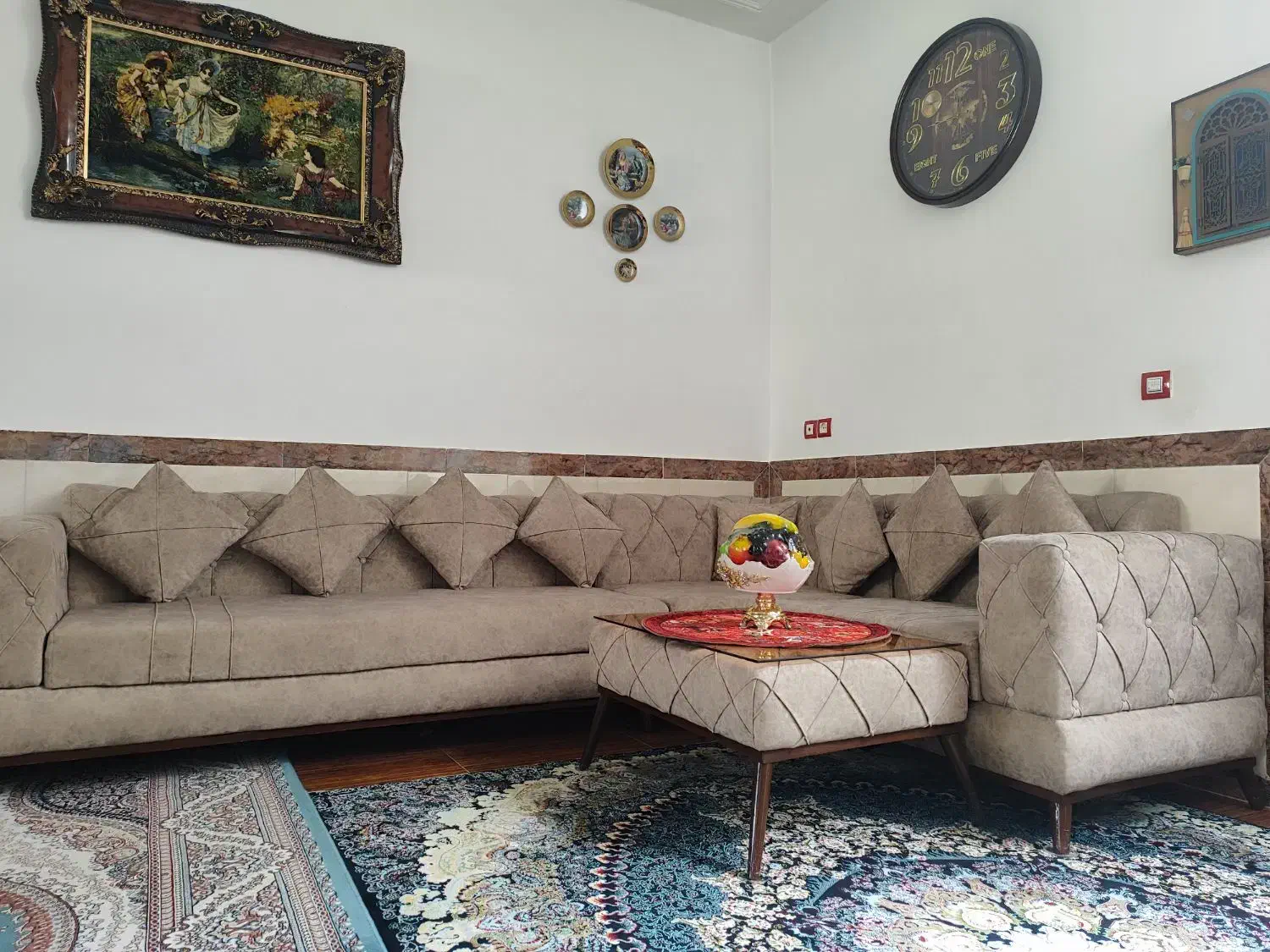 مبل ال|مبلمان خانگی و میز عسلی|کرمانشاه, |دیوار