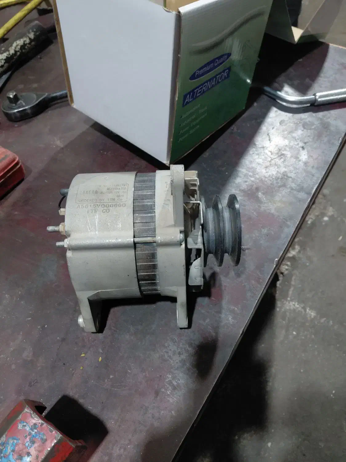 دینام تراکتور جفت ۶سیلندر|قطعات یدکی و لوازم جانبی|قزوین, |دیوار