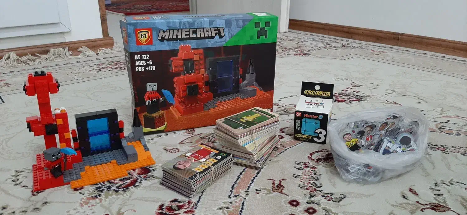 بهترین لگو ماینکرفت و کلی چیز گران ولی به قیمت خوب|اسباب‌‌بازی|شیراز, سیلو|دیوار