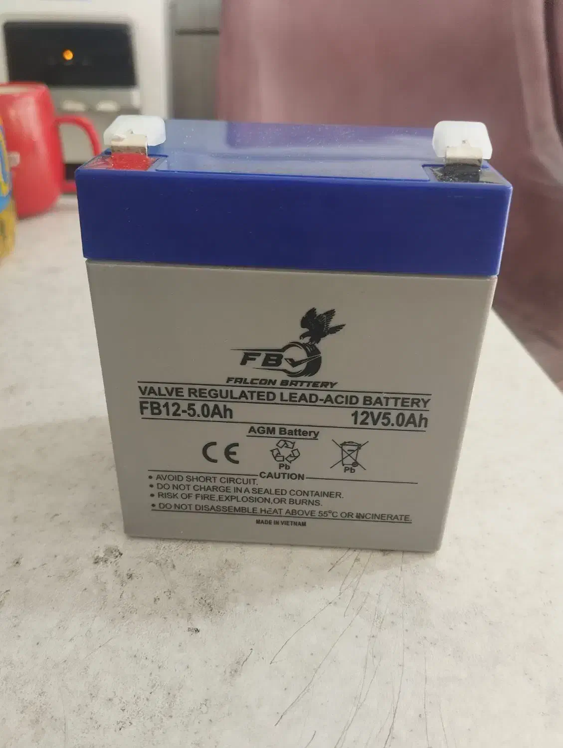 باتری 5 آمپر فالکن یو پی اس|قطعات یدکی و لوازم جانبی|تهران, امام زاده عبدالله|دیوار