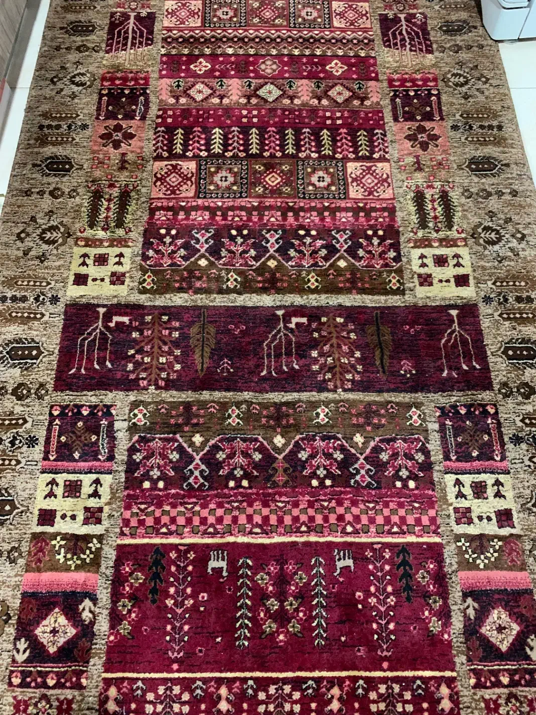 فرش|فرش|زنجان, |دیوار