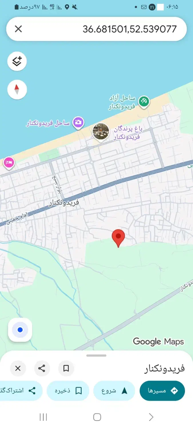 فروش زمین سند دار درمحدوده بافت مسکونی فریدونکنار|فروش زمین و ملک کلنگی|فریدون‌کنار, |دیوار