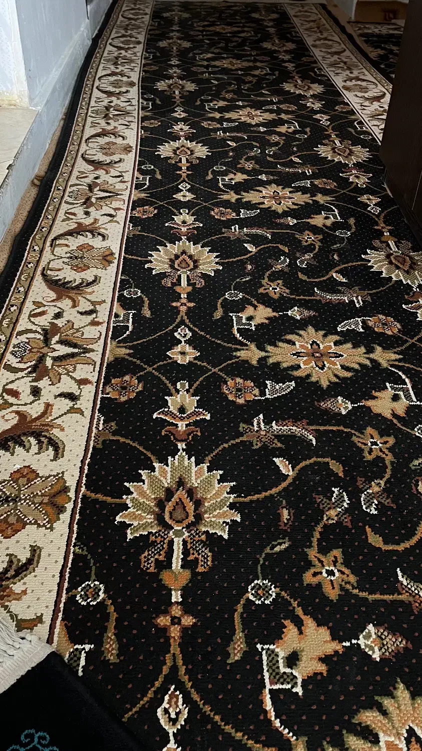 گلیم فرش راهرو ۱ در ۴|فرش|فیروزآباد (فارس), |دیوار