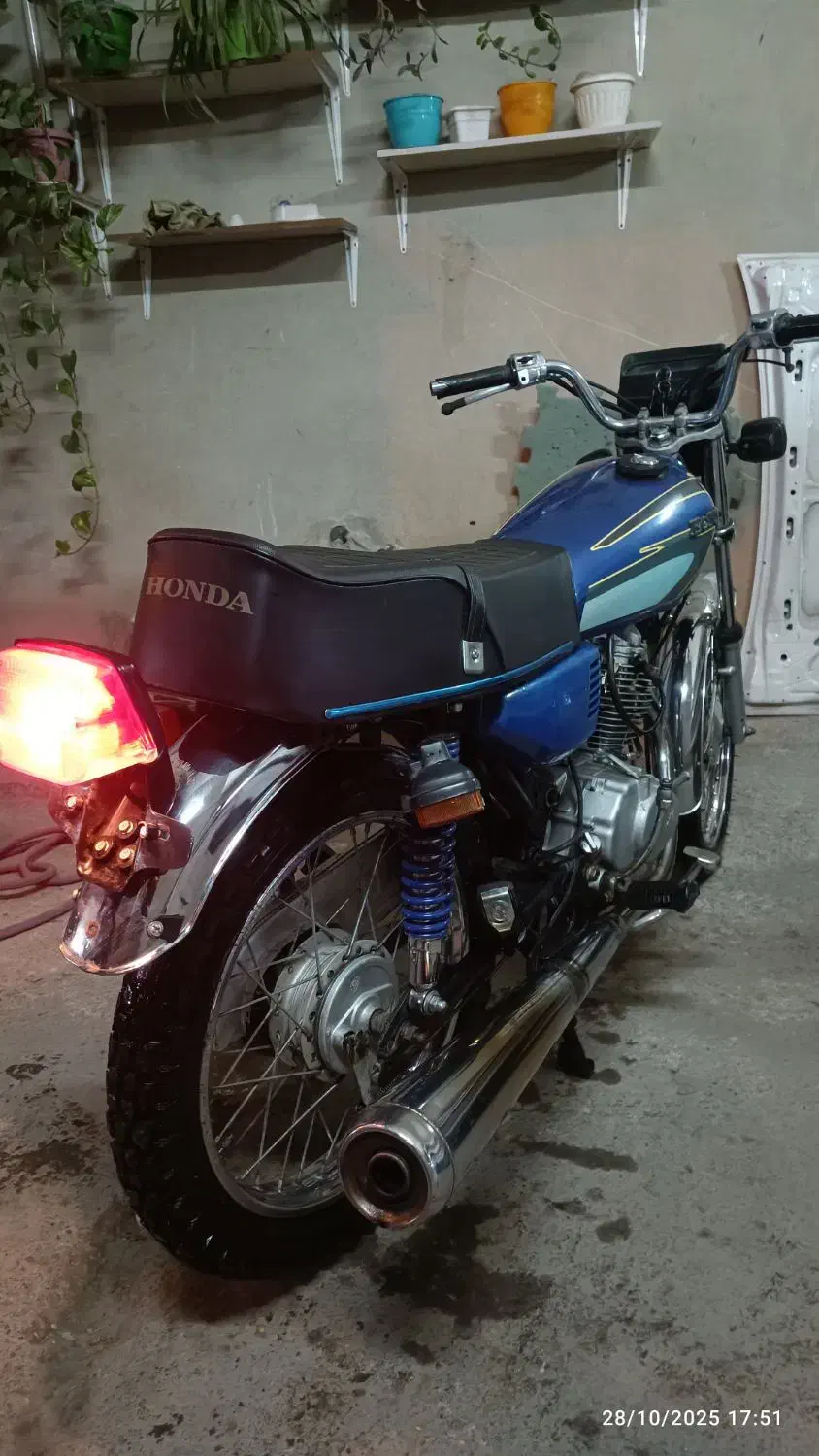 هندا ۱۲۵ برگ اوراق|موتورسیکلت|زنجان, |دیوار