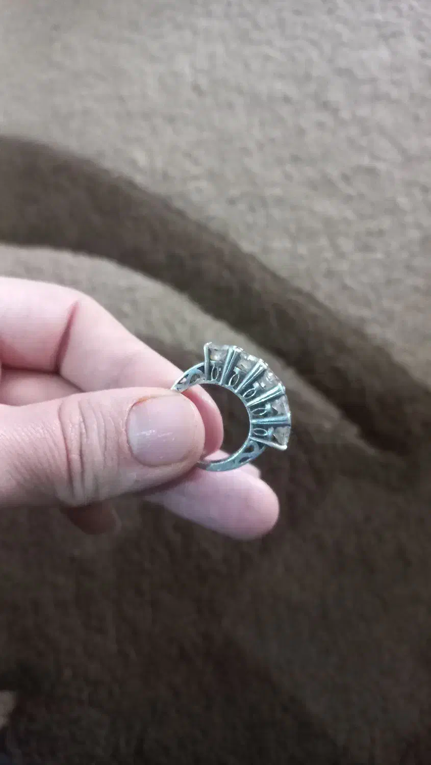 انگشتر نقره زنانه|جواهرات|اسلام‌‌آباد غرب, |دیوار