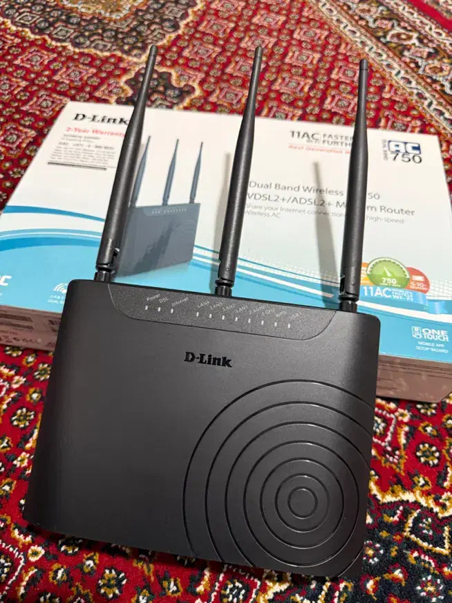 مودم ADSL2/VDSL2plus دی‌لینک|مودم و تجهیزات شبکه|پارس‌آباد, |دیوار