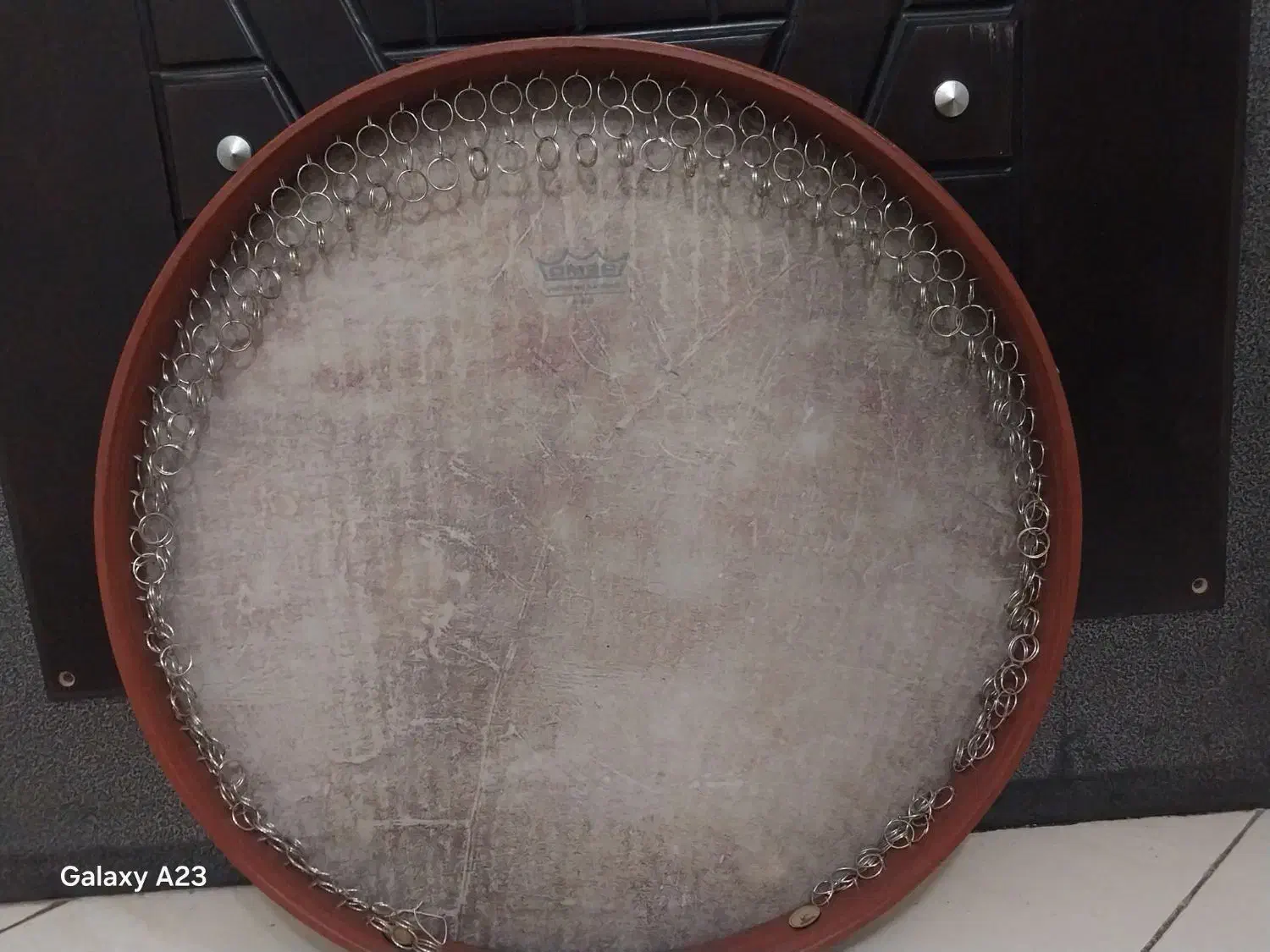 دف نوازی نو نو تازه خریدم ۲ ماهم نمیشه|سازهای سنتی|سورک, |دیوار