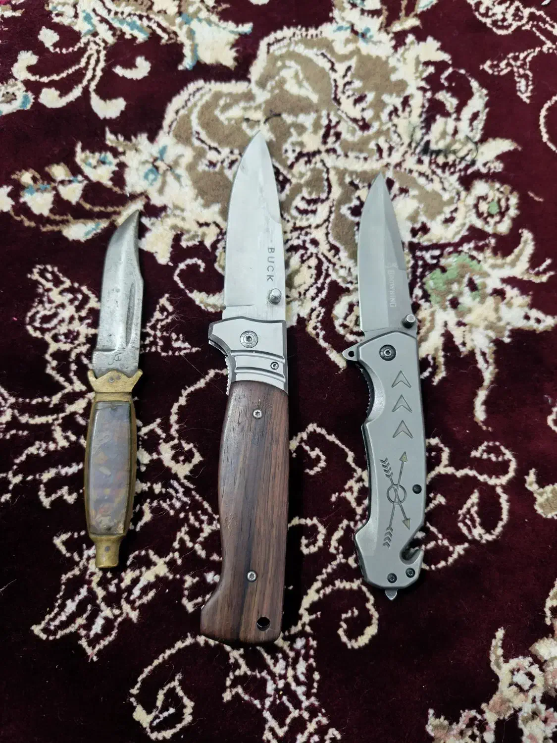 3عدد چاقو جدید|کوهنوردی و کمپینگ|کارون, |دیوار