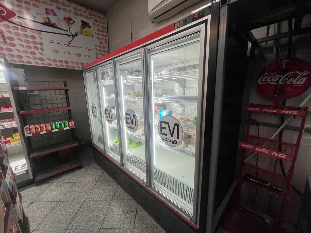 یخچال فریزر ۴ درب کمپرسور سکاپ دانفوس|فروشگاه و مغازه|تهران, تهرانپارس غربی|دیوار