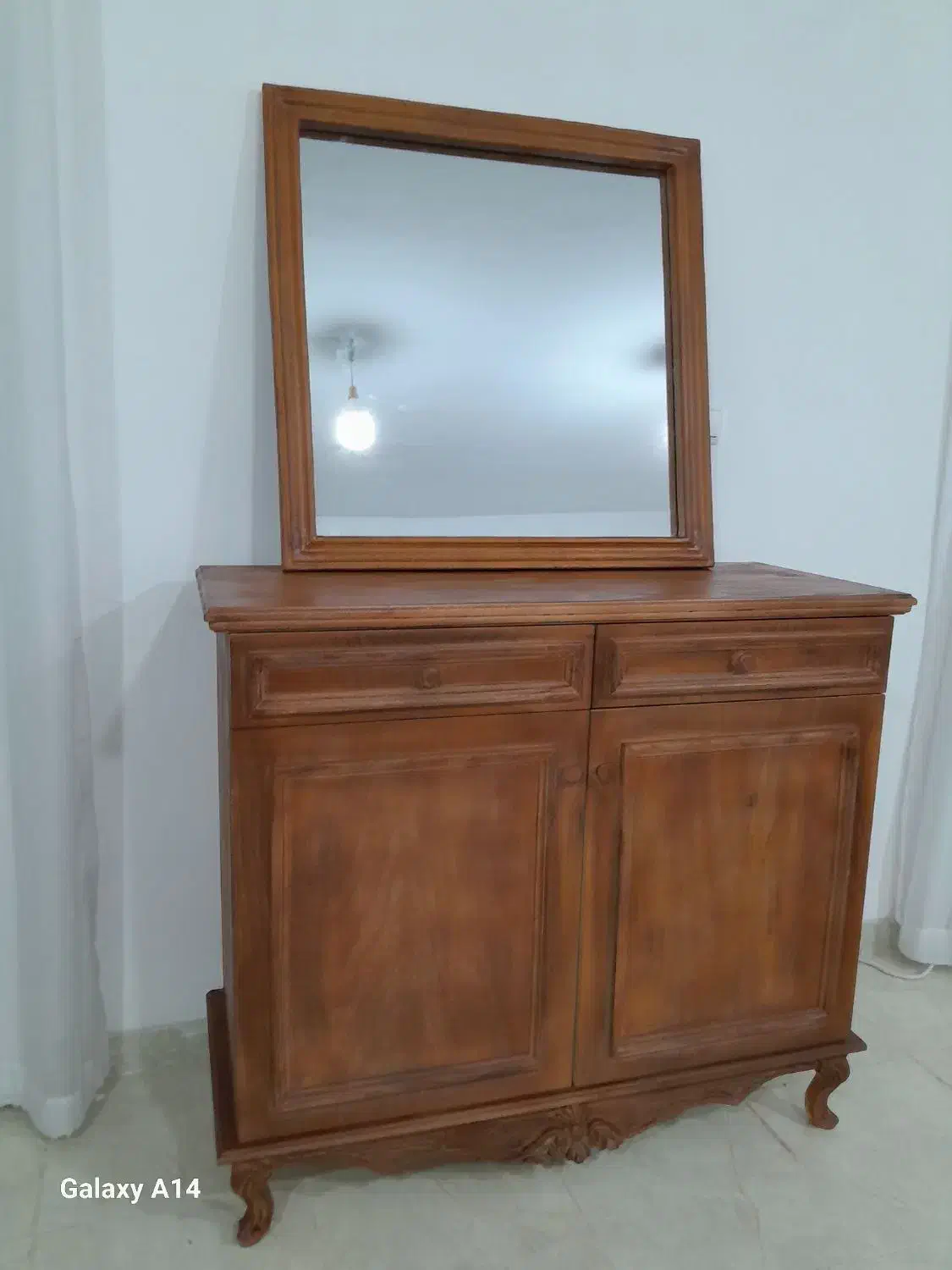 اینه و کنسول با چوب سند بلاست نو نو|بوفه، ویترین، کنسول|مریوان, |دیوار