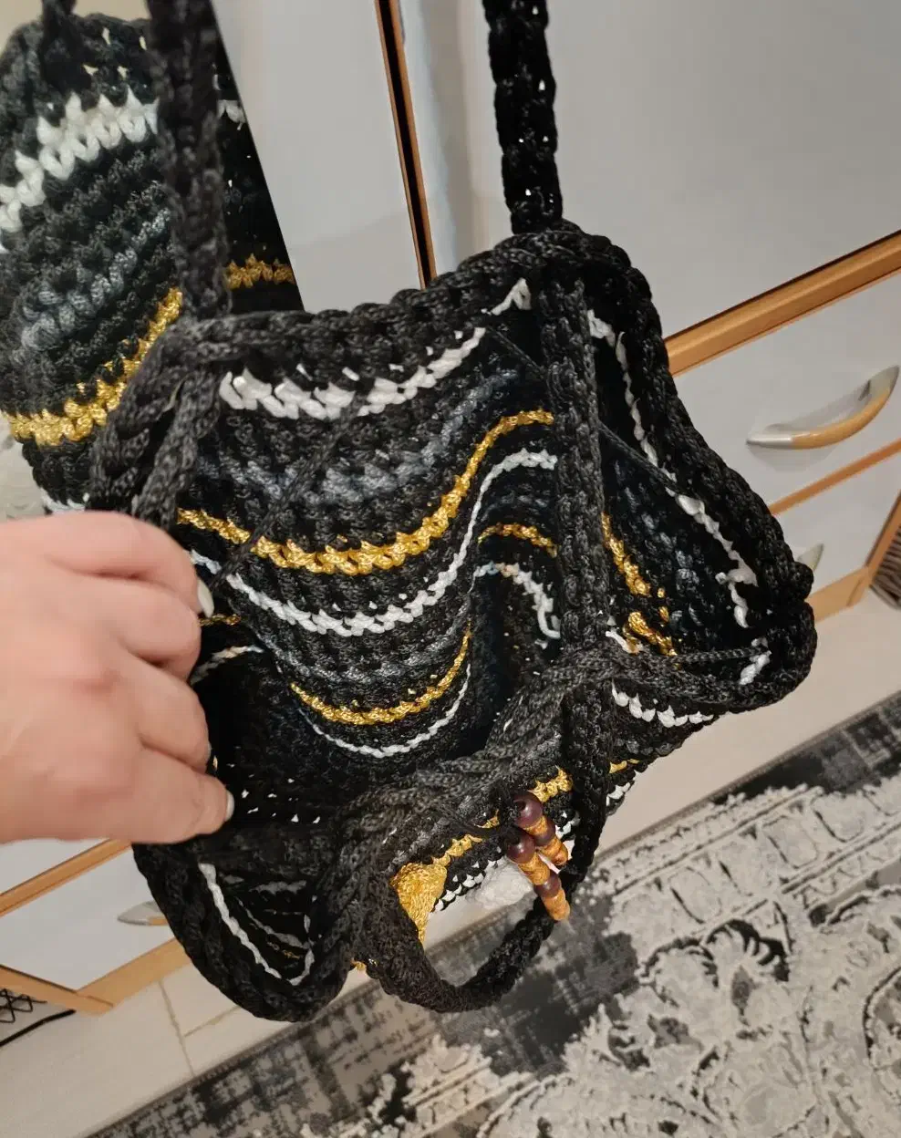 کیف‌مکرومه نو|کیف، کفش، کمربند|اندیشه, شهرک المهدی|دیوار