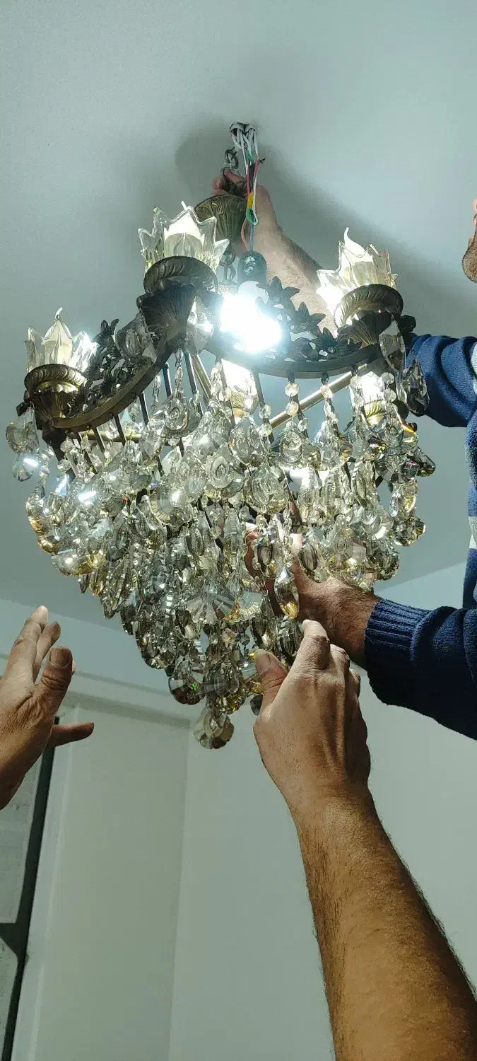 لوستر|لوستر و چراغ آویز|تهران, طیب|دیوار