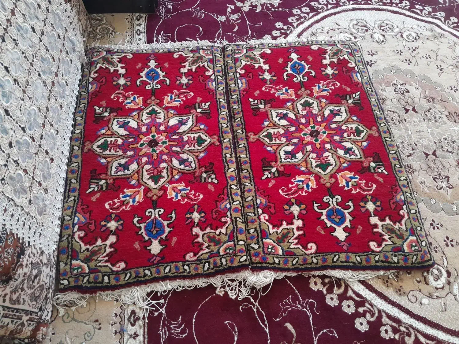 فروش چند عدد قالیچه|فرش|هریس, |دیوار