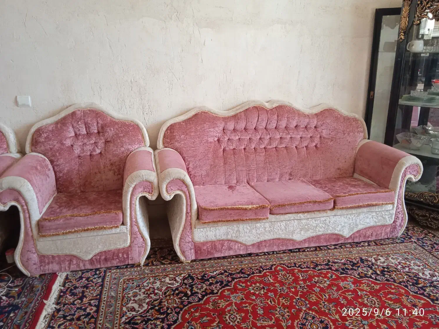 مبل ۷ نفره|مبلمان خانگی و میز عسلی|ایوان, |دیوار