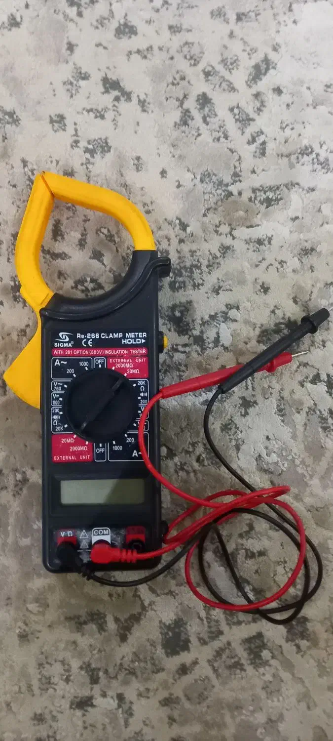 کلمپ متر|ابزارآلات|پرند, فاز ۴|دیوار