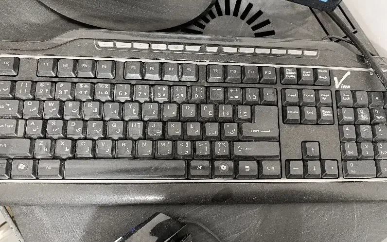 کیبورد سالم|قطعات و لوازم جانبی رایانه|یزد, |دیوار