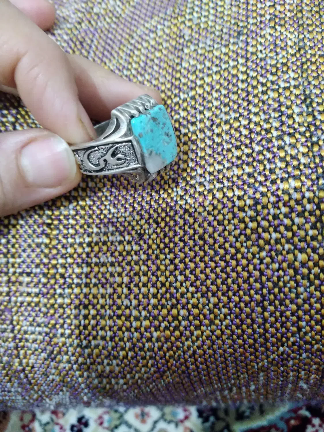 انگشتر نقره اصل|جواهرات|شوشتر, |دیوار