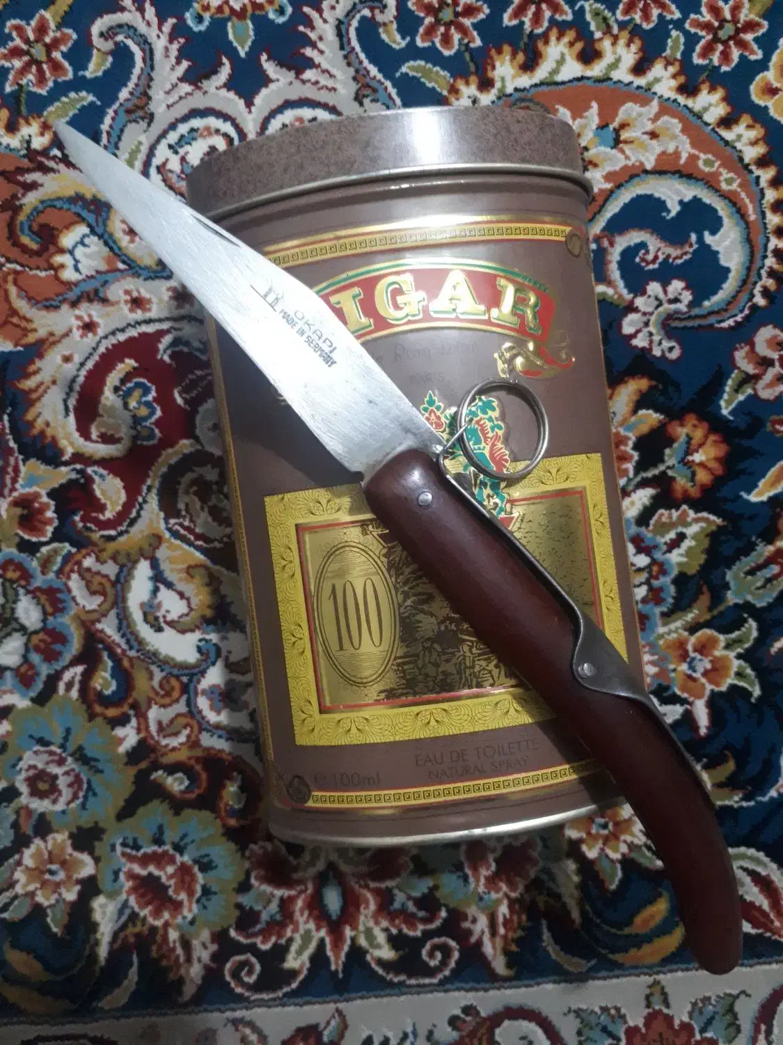 چاقو اوکاپی آلمانی|کلکسیون اشیاء عتیقه|قزوین, |دیوار