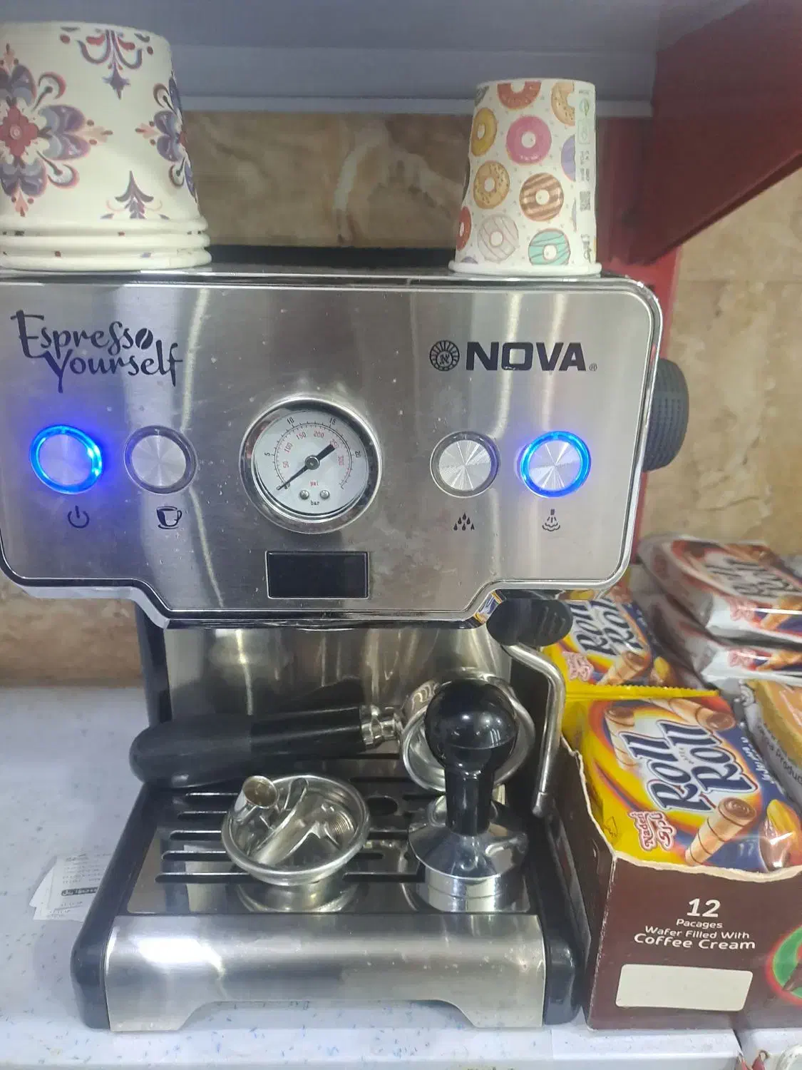 دستگاه قهوه سازنیمه صنعتی|سماور، چای‌ساز، قهوه‌ساز|کاشان, فاز ۲ ناجی آباد|دیوار