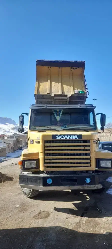 کامیون تک کمپرسی اسکانیا|خودرو سنگین|سنندج, |دیوار