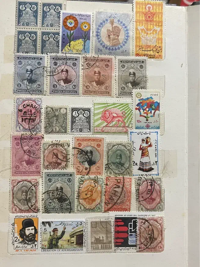 کلکسیون آلبوم تمبر|کلکسیون سکه، تمبر، اسکناس|گرگان, |دیوار