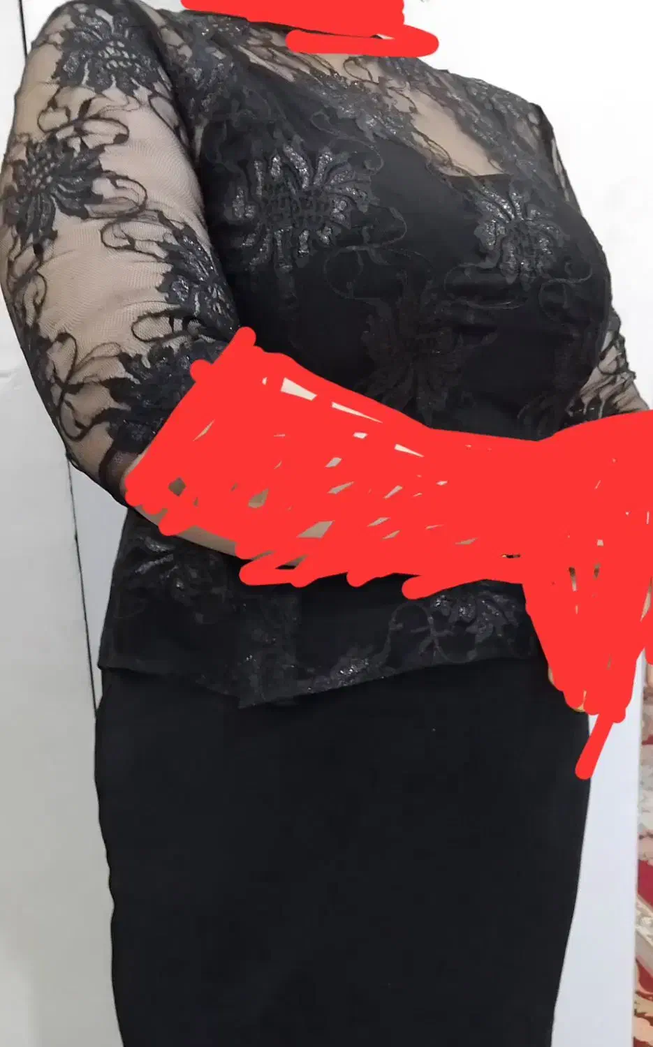 لباس مجلسی گیپور شیک و عروسکی|لباس|تهران, والفجر (افسریه)|دیوار